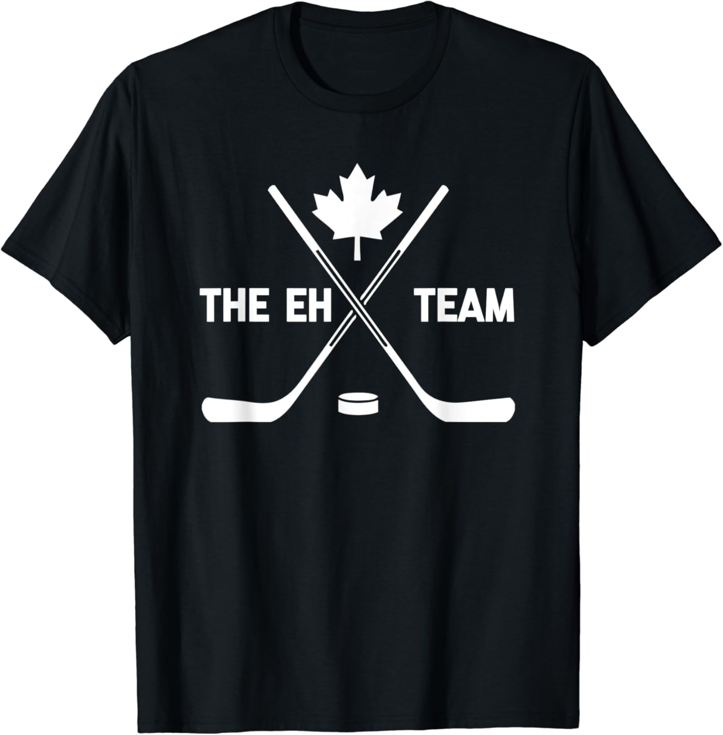 Funny Hockey Shirt The Eh Team Funny Canadian Hockey TShirt Amazon